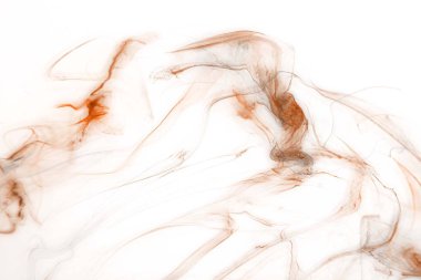 Beyaz kağıt arka planda renkli mürekkep. Doku