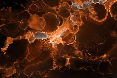 Renkli doku, kağıt arka plan. Boya sızıntıları ve ombre etkileri