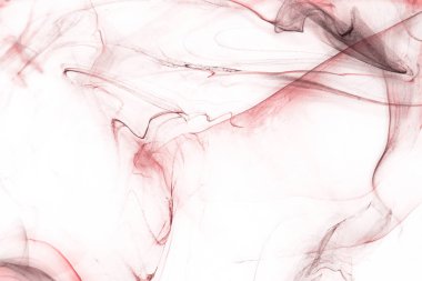 Beyaz kağıt arka planda renkli mürekkep ve suluboya doku. 