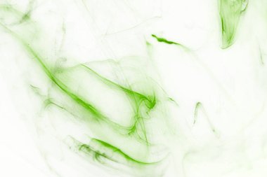 Beyaz kağıt arka planda renkli mürekkep. Doku