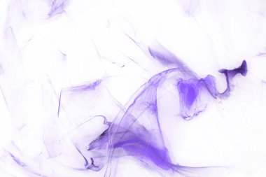 Beyaz kağıt arka planda renkli mürekkep ve suluboya doku. 