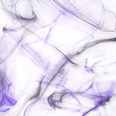 Beyaz kağıt arka planda renkli mürekkep ve suluboya doku. 