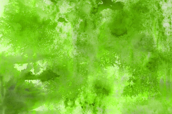 Colorful Green Texture Paper Background Paint Leaks Ombre Effects — Stock Photo, Image