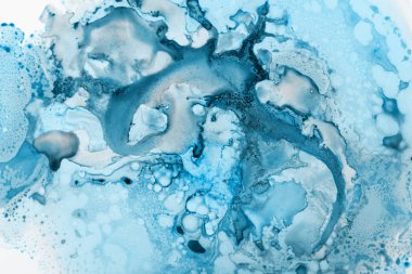 Renkli doku, arka plan. Boya sızıntıları ve ombre etkileri