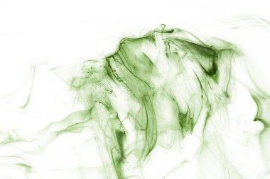 Beyaz kağıt arka planda renkli mürekkep. Doku