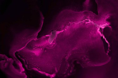 Renkli doku, arka plan. Boya sızıntıları ve ombre etkileri