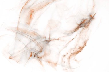 Beyaz kağıt arka planda renkli mürekkep. Doku