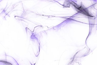 Beyaz kağıt arka planda renkli mürekkep ve suluboya doku. 