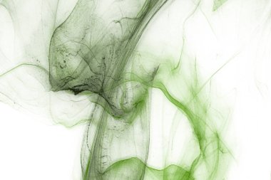 Beyaz kağıt arka planda renkli mürekkep. Doku