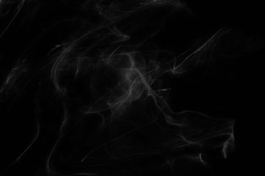 Siyah kağıt arka planda renkli mürekkep. Doku