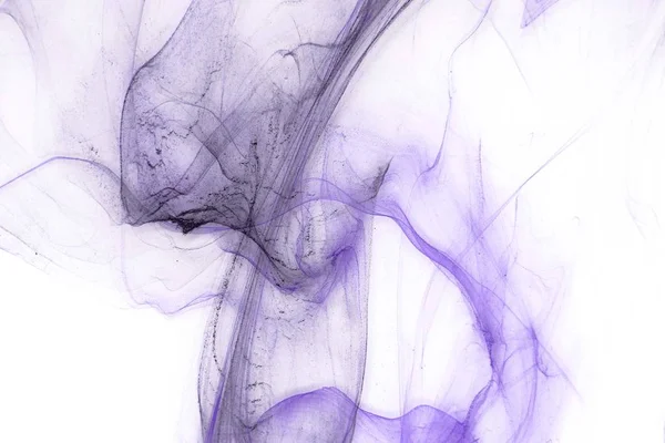 Beyaz kağıt arka planda renkli mürekkep ve suluboya doku. 