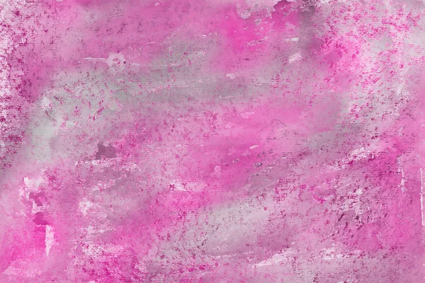 Kleurrijke Roze Textuur Papier Achtergrond Verf Lekken Ombre Effecten — Stockfoto