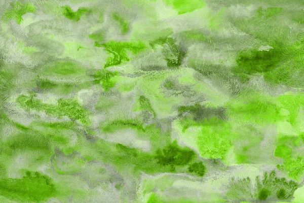 Textura Verde Colorida Fundo Papel Fugas Tinta Efeitos Ombre — Fotografia de Stock