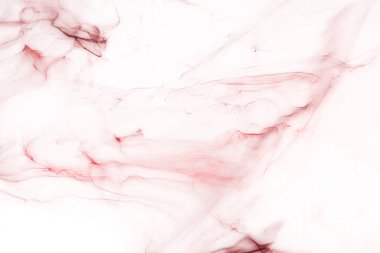 Beyaz kağıt arka planda renkli mürekkep ve suluboya doku. 