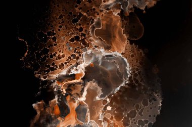 Soyut doku, arka plan. Boya sızıntıları ve ombre etkileri