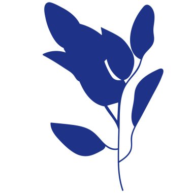 beyaz izole arka plan üzerinde yaprakları 