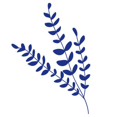 beyaz izole arka plan üzerinde yaprakları 