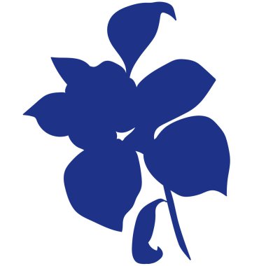 beyaz izole arka plan üzerinde yaprakları 