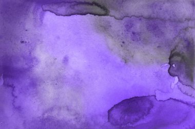 Menekşe suluboya arka plan, dekoratif doku  