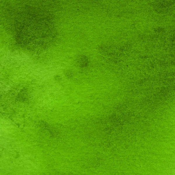 Fondo Acuarela Verde Abstracto Textura Decorativa — Foto de Stock