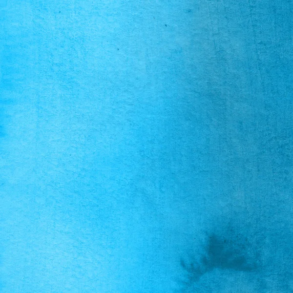抽象蓝色水彩画背景 装饰纹理 — 图库照片