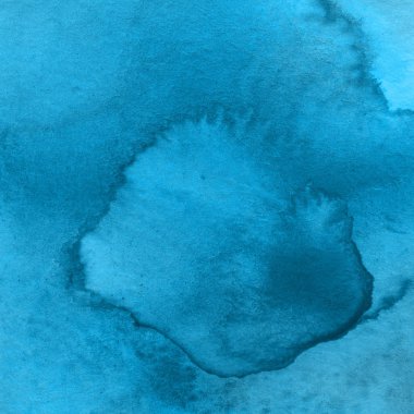 Soyut mavi suluboya arka plan dekoratif doku    