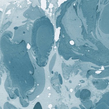 Soyut mavi suluboya arka plan dekoratif doku    