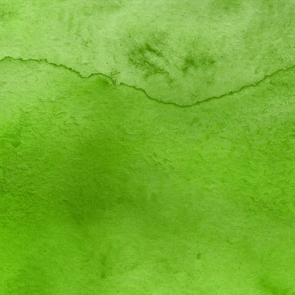 Abstrato Fundo Aquarela Verde Textura Decorativa — Fotografia de Stock