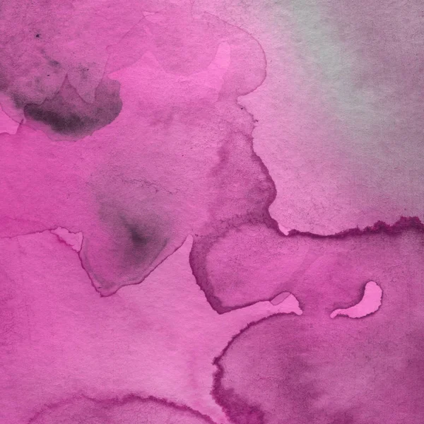 抽象的な紫色の水彩画の背景 装飾的なテクスチャ — ストック写真