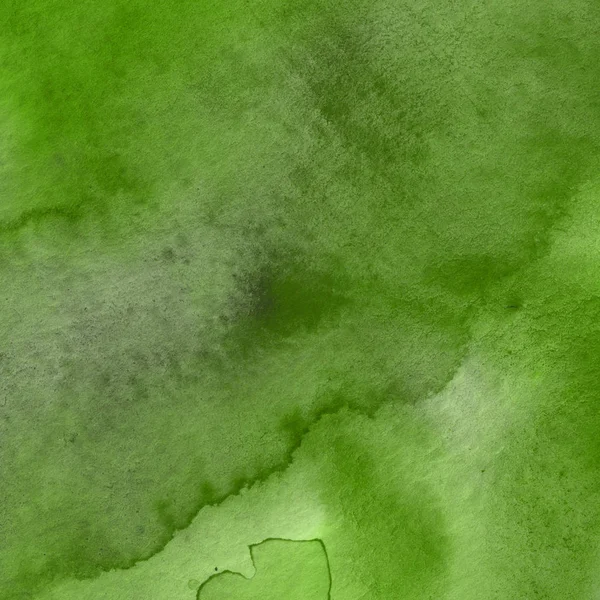 Zielone Tło Akwarela Dekoracyjny Tynk — Zdjęcie stockowe