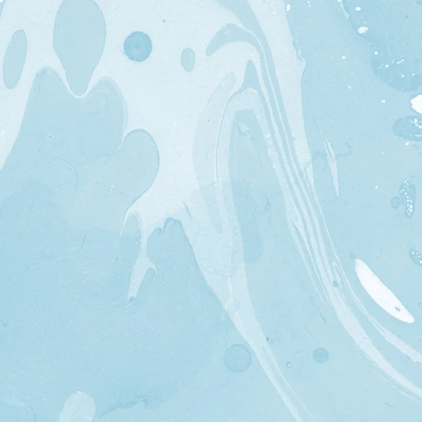 Abstrakt Blå Vattenfärg Bakgrund Dekorativa Textur — Stockfoto