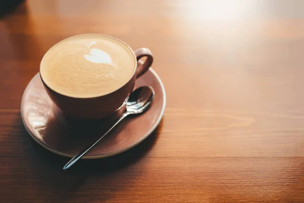 Una taza de capuchino — Foto de Stock