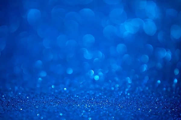 Blu glitter natale sfondo astratto — Foto Stock