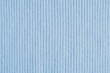 Açık mavi örgü yün doku arka plan