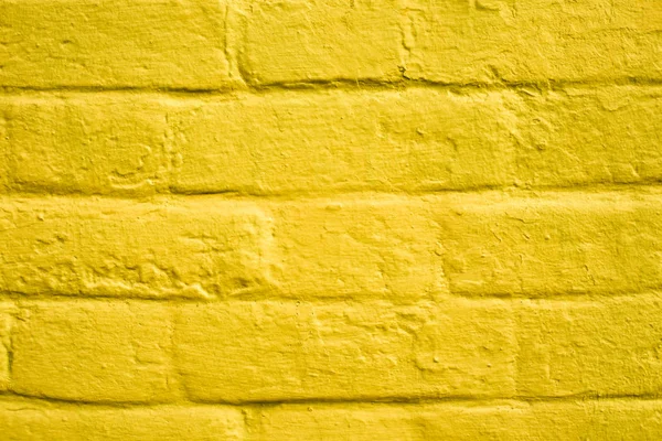 背景のための古い黄色のレンガの壁のテクスチャ. — ストック写真