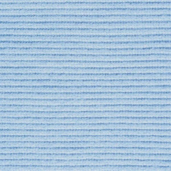 Açık mavi örgü yün doku arka plan — Stok fotoğraf