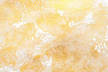 Altın akrilik boya ile yaratılmış eski doku.