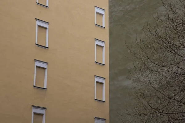 full frame image of modern building in Saint Petersburg, Russia