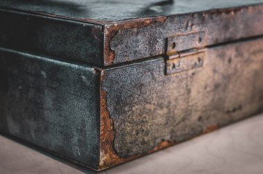 Paslı eski göğüs