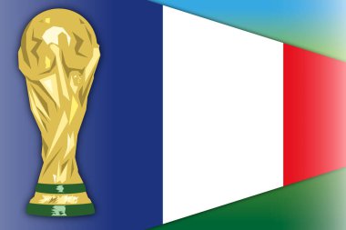 Fransa bayrağı ve Dünya Kupası, Rusya 2018, son aşamada