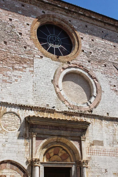 Spello Antik Roma Ortaçağ Şehir Turistik Ayrıntılar Umbria Talya — Stok fotoğraf