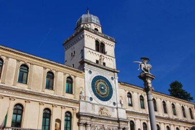 Padova, İtalya, tarihi merkez, saat kulesi
