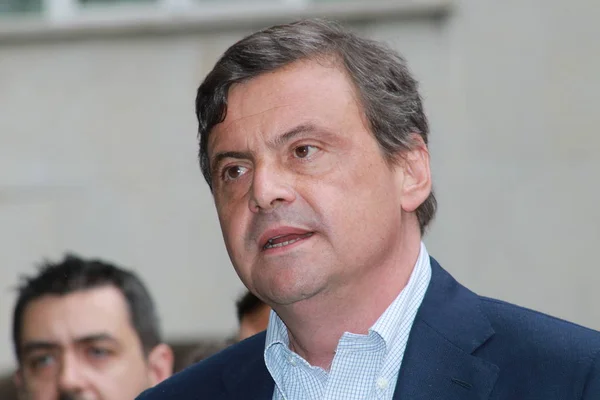 Carlo Calenda Modena Italia Mayo 2019 Conferencia Política Pública Party — Foto de Stock