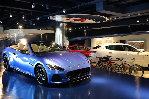 Modena Italy May 2019 Motor Valley Fest Exhibition Maserati Showroom — Stock Photo, Image