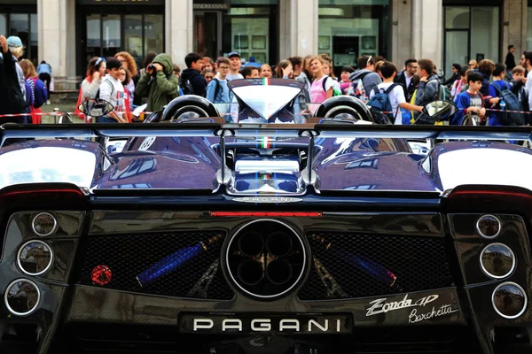 Modena Italya Mayıs 2019 Motor Valley Fest Sergisi Pagani Zonda — Stok fotoğraf