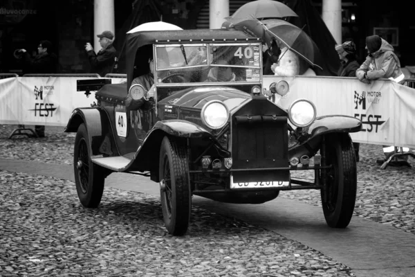 Μιλ Miglia Ιστορικός Αγώνας Αυτοκινήτων Μόντενα 2019 Μαΐου Αυτοκίνητο Της — Φωτογραφία Αρχείου