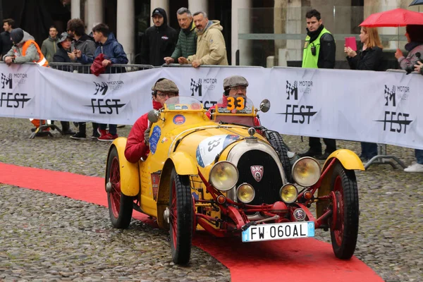 Mille Miglia Tarihi Araba Yarışı Modena Mayıs 2019 Bnc Araba — Stok fotoğraf
