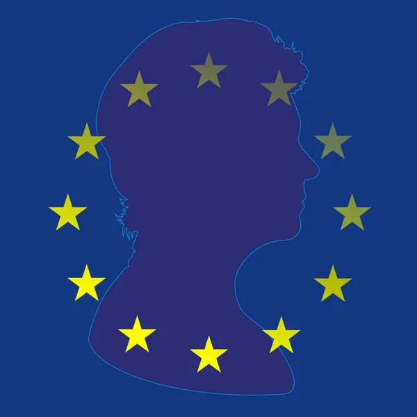 Ursula Von Der Leyen Nouvelle Présidente Commission Européenne Allemagne 2019 — Image vectorielle