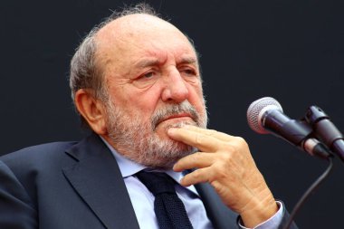 Modena, İtalya, Eylül 2019 - Festival Filosofia 2019, Umberto Galimberti