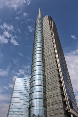 Piazza Gae Aulenti, gökdelenler, Milano Centro Direzionale, Porta Nuova